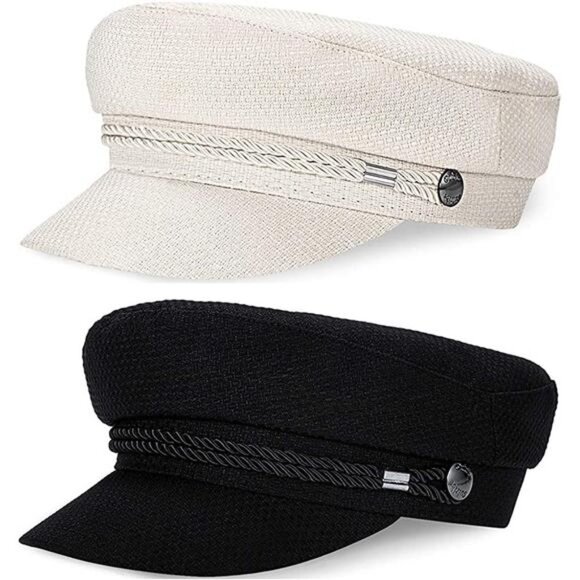Women Fiddler Cap Newsboy Hat Visor Beret Cap Paperboy Gatsby Hat